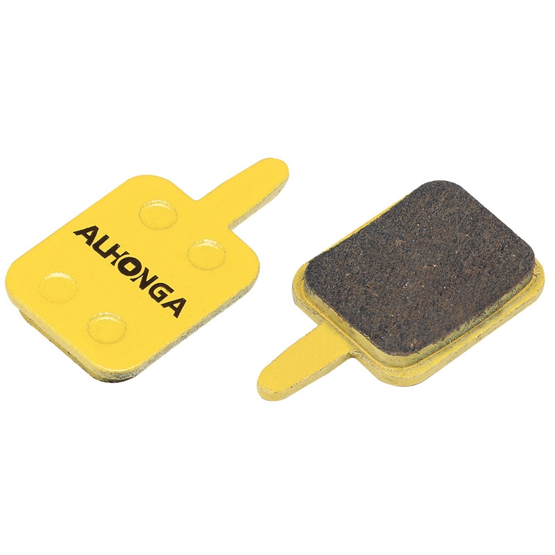 Колодки дисковые ALHONGA HJ-DS33 Assess Mechanical disc brake organic black фото 