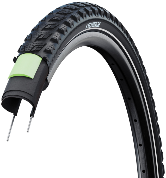 Покрышка 28x2.15 (55-622) Schwalbe MARATHON 365, GreenGuard, TwinSkin, B/B+RT HS475 ADDIX 365 67EPI 37B фото 3