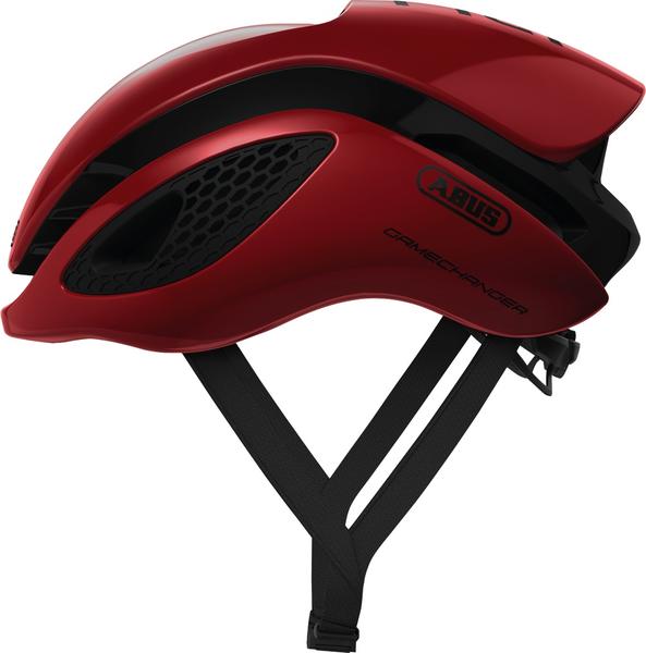 Шлем ABUS GAMECHANGER, размер S (51-55 см), Blaze Red, красно-черный фото 