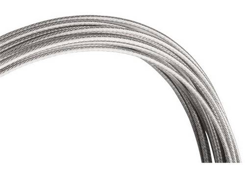 Трос для гальма шосе\МТБ ALHONGA HJ-RWS2-S 6x10 = 1.5x2000mm, шліфована нержавіюча сталь (50шт) фото 