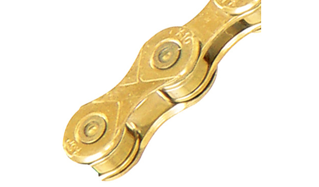 Ланцюг інд. 116 зв. KMC X10 TI-N gold фото 