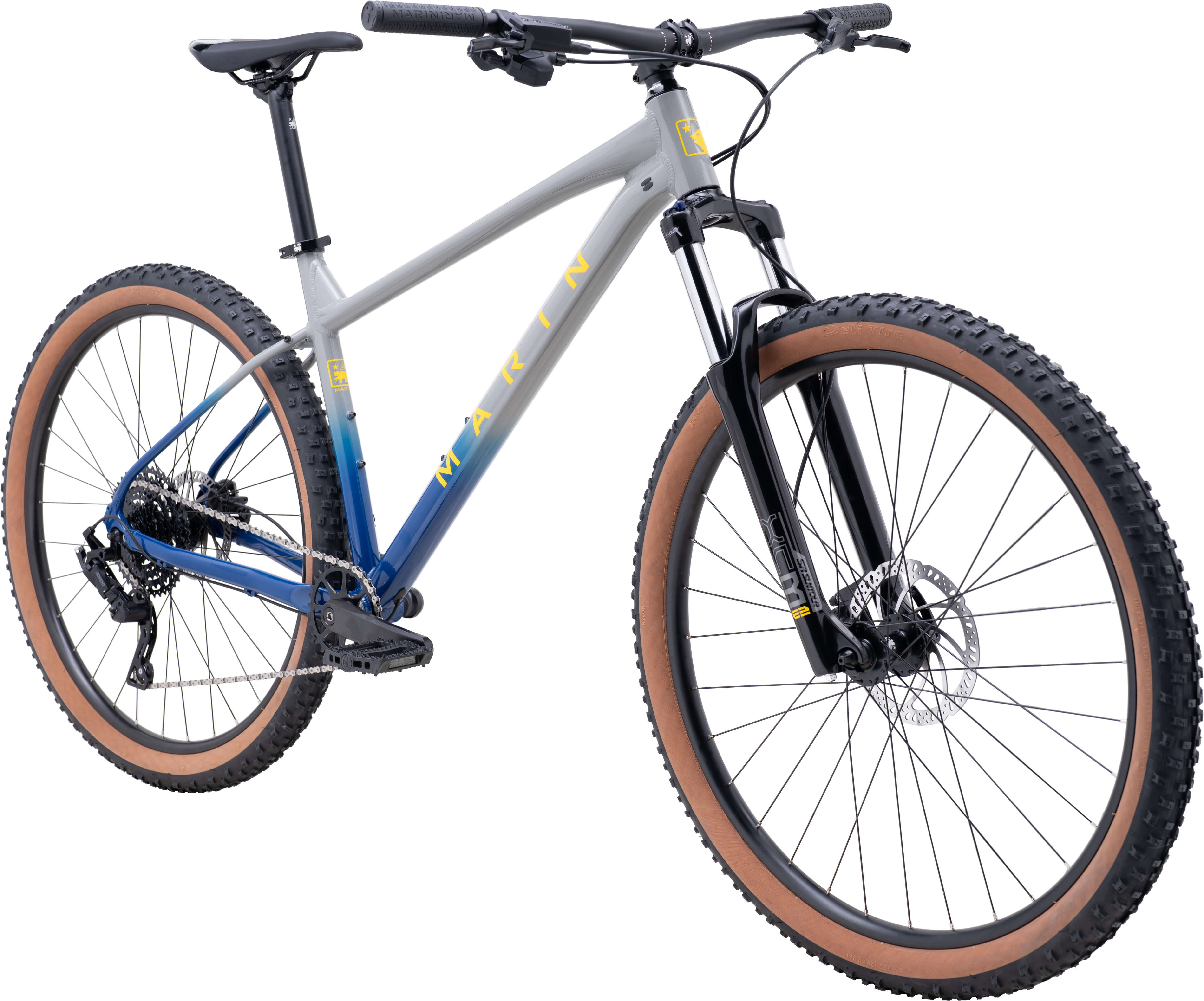 Велосипед 29" Marin BOBCAT TRAIL 3 рама - M GREY/BLUE A5 фото 2