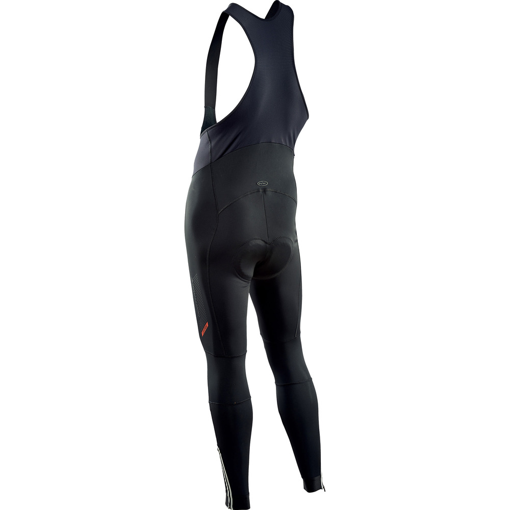 Рейтузи Northwave Lightning Bibtight TP на лямках утеплені з памперсом чоловічі, чорні, L фото 2