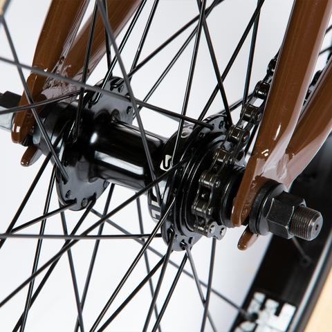 Велосипед 22" Stolen SPADE рама - 22.25" 2020 DARK CHOCOLATE W/ TAN WALLS, коричневый фото 5
