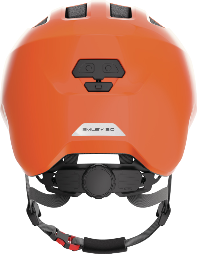 Шолом дитячий ABUS SMILEY 3.0, розмір M (50-55 см), Shiny Orange фото 3