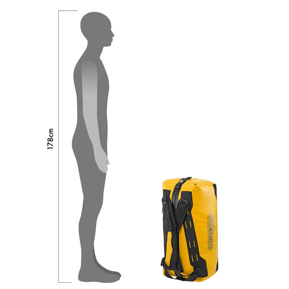 Гермобаул-рюкзак Ortlieb Duffle sunyellow-black, 60 л фото 6