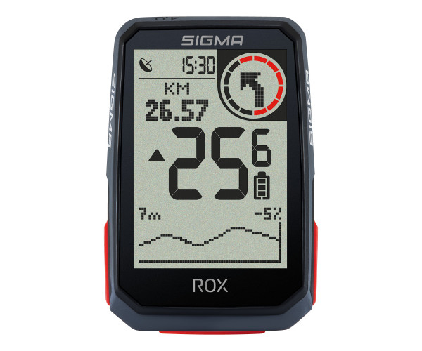 Велокомпьютер Sigma Sport ROX 4.0 Black HR Set фото 