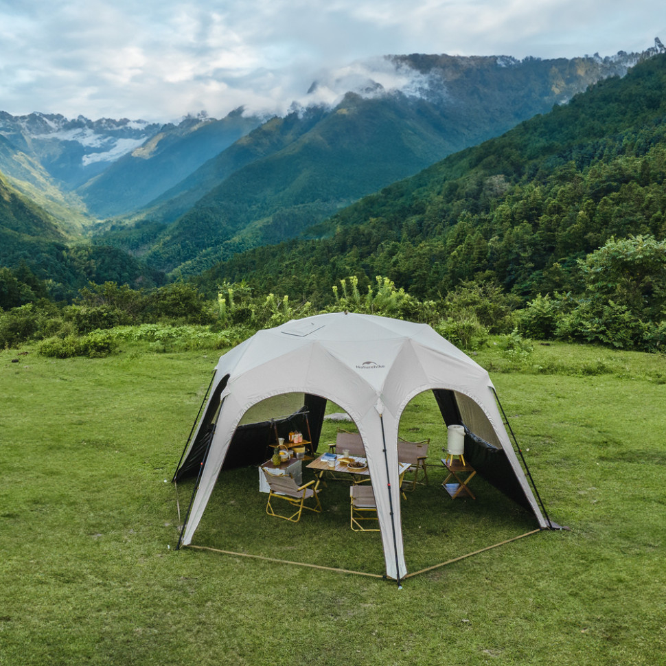 Тент Naturehike CNK230WS014, 460x400 см, бежевий фото 8