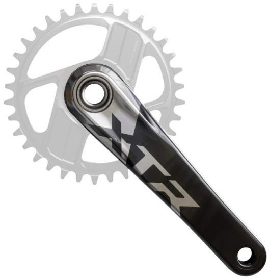 Шатуны Shimano FC-M9200-1 XTR, Hollowtech II, 175 мм, CL-55 мм, без звезды, без каретки фото 