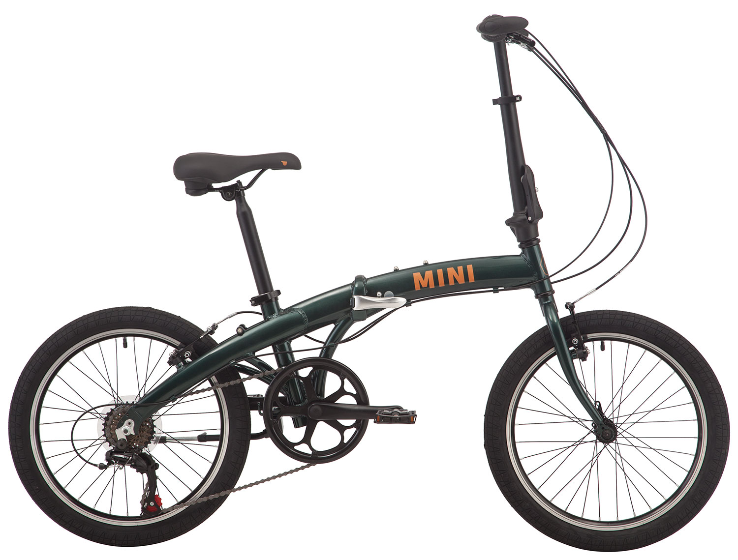Велосипед 20" Pride MINI 6 2020 темно-зеленый фото 