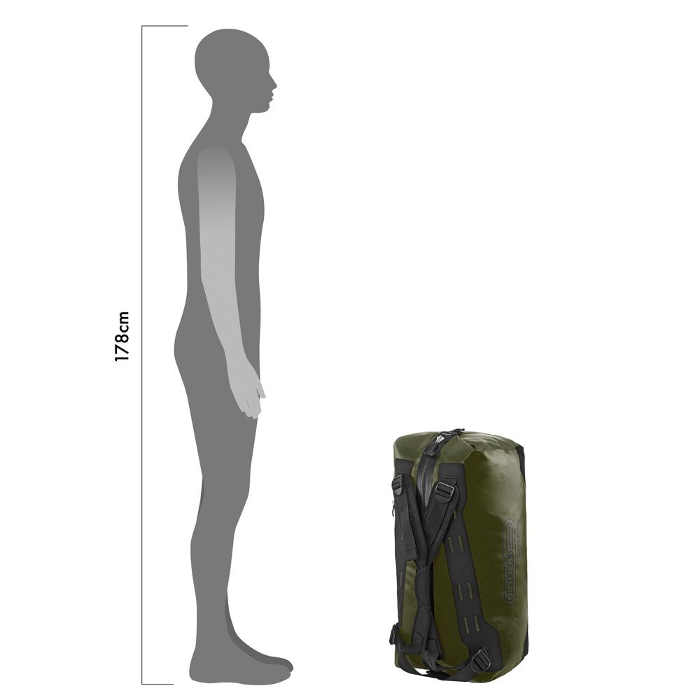 Гермобаул-рюкзак Ortlieb Duffle olive, 60 л фото 5