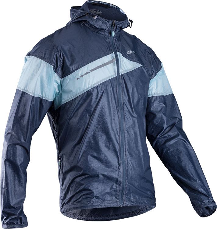 Куртка Sugoi RUN FOR COVE, мужская, coal blue серая, XL фото 