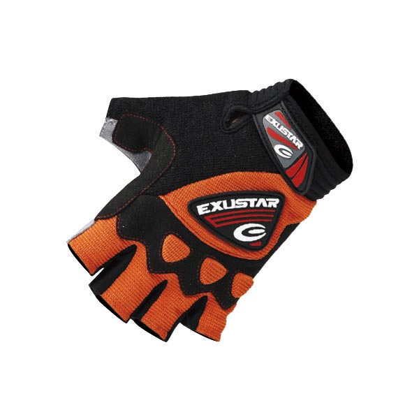 Перчатки EXUSTAR CG930 черно-оранжевый S фото 