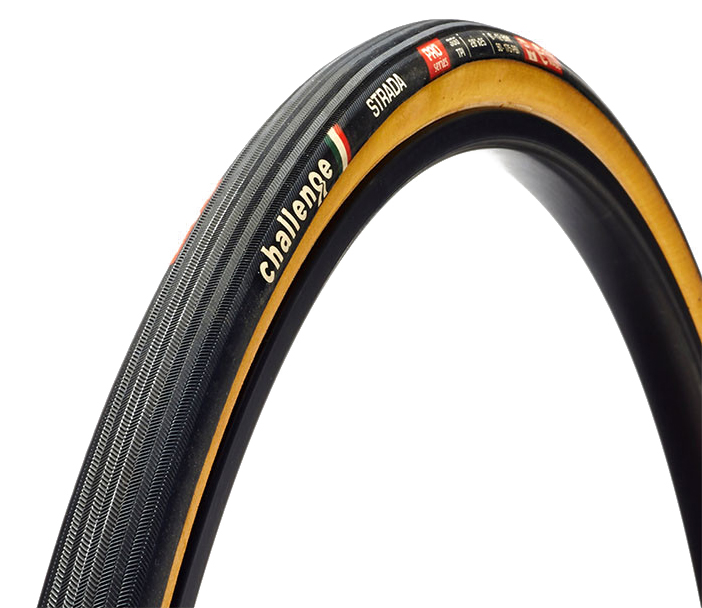Покрышка (трубка) 700x30 Challenge STRADA PRO H-TU 300TPI Black/Tan фото 
