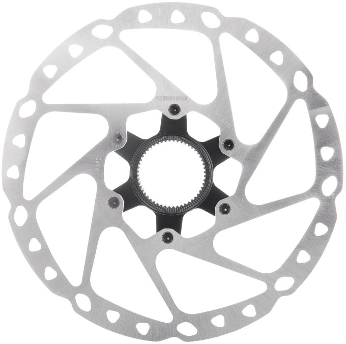 Фотография Ротор Shimano SM-RT64-M, 180 мм, CENTER LOCK, гайка с внутренними зацепами Ротор Shimano SM-RT64-M, 180 мм, CENTER LOCK, гайка с внутренними зацепами фото
