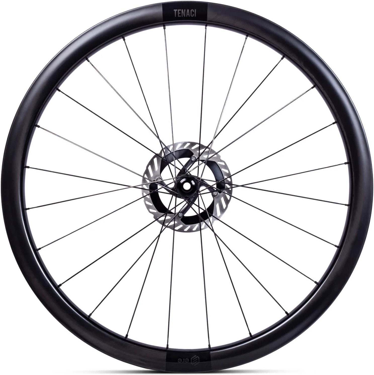 Колесо пер. + задн. 28" ERE TENACI GA40 CARBON, Gravel, 100x12/142x12, CL, HG11, tubeless, чорний глянець фото 2
