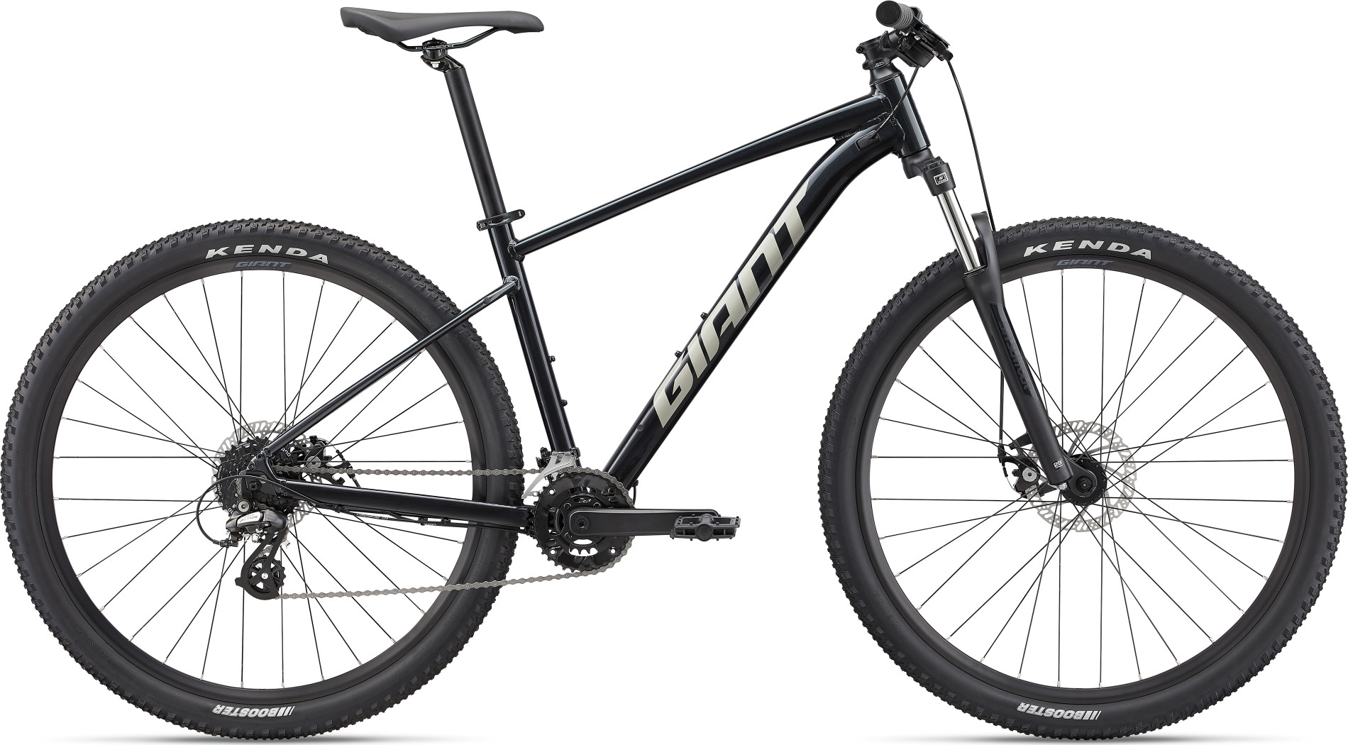 Велосипед 29" Giant TALON 29 4 рама - L 2022 Metallic Black