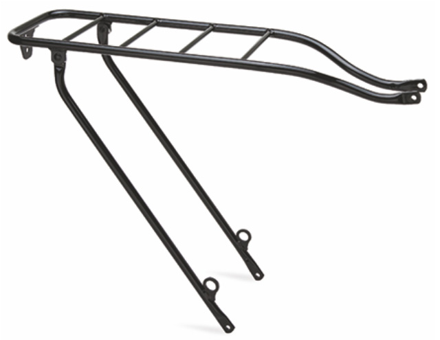 Багажник задн. 28" Electra Amsterdam Alloy женский, черный (без хомута) фото 1