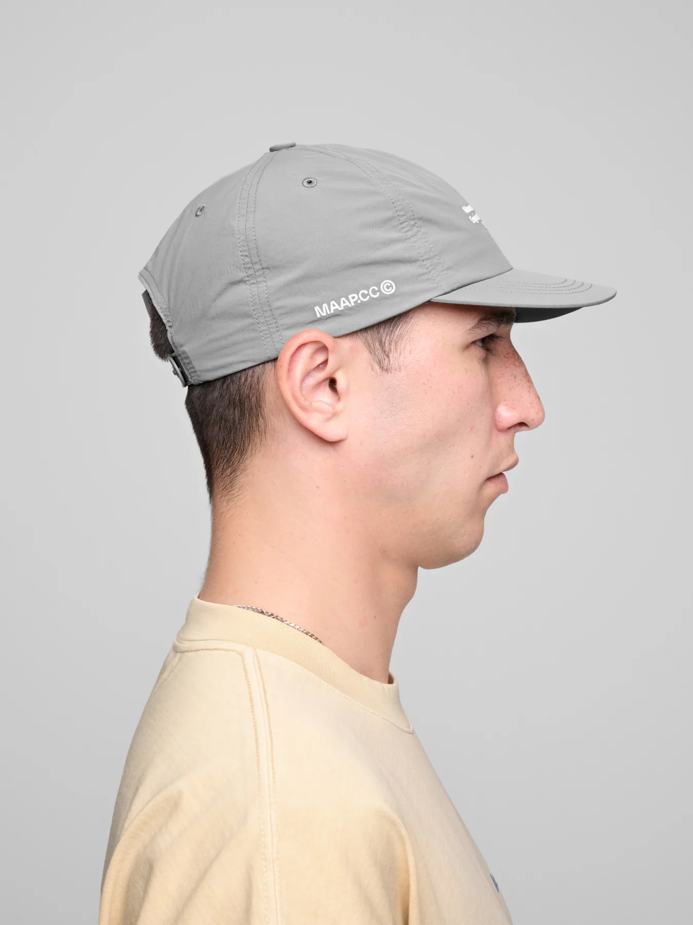 Кепка MAAP CC Nylon 5 Panel Cap, серая, One Size фото 2