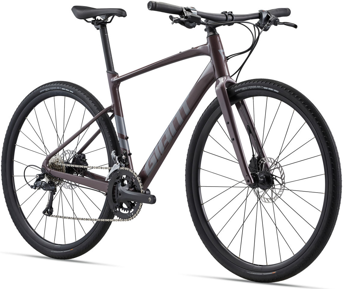 Велосипед 28" Giant FASTROAD AR 3 рама - ML Gloss Charcoal Plum A3 фото 2