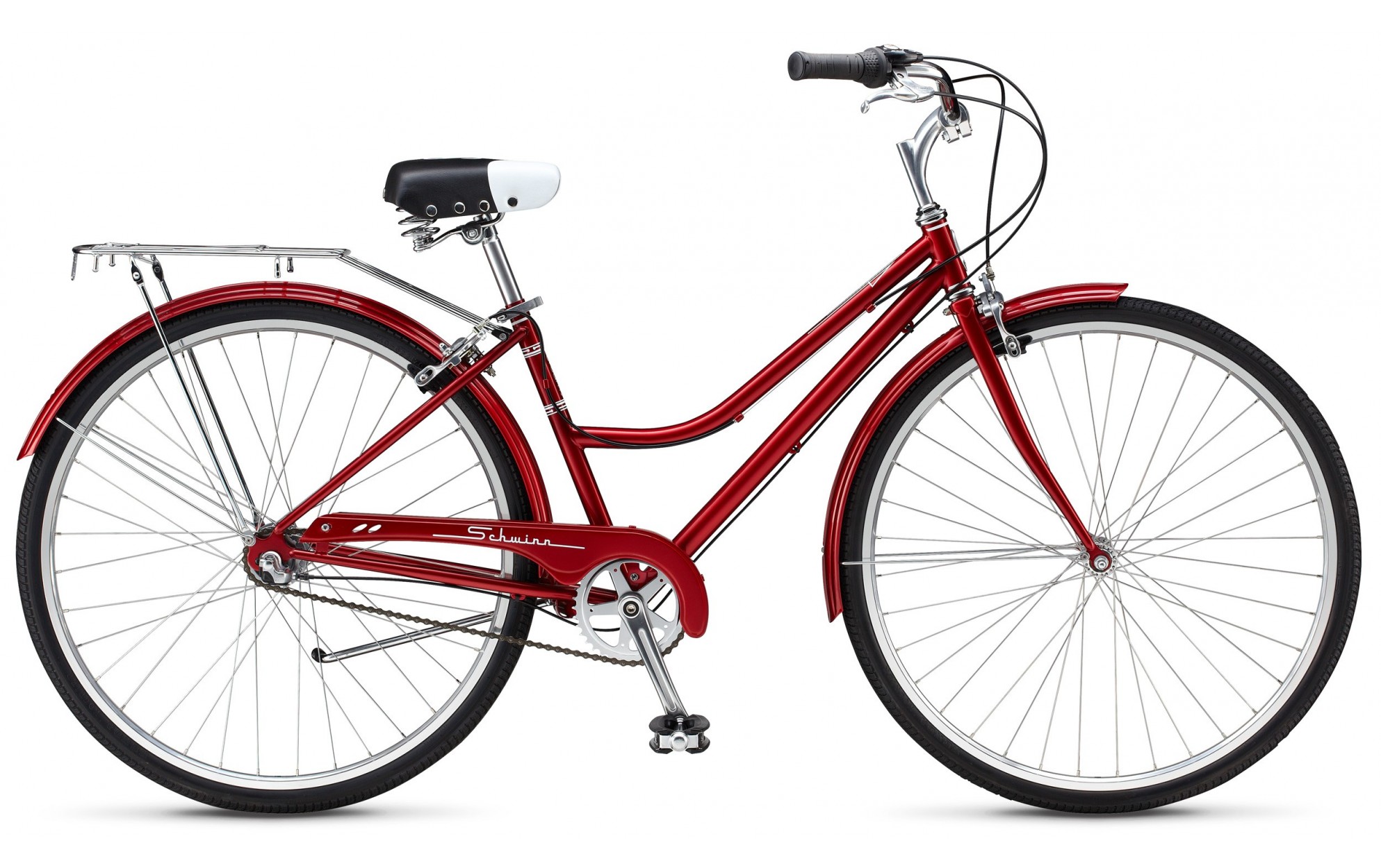 Велосипед 28 "Schwinn Cream 1 Women рама - L red 2015