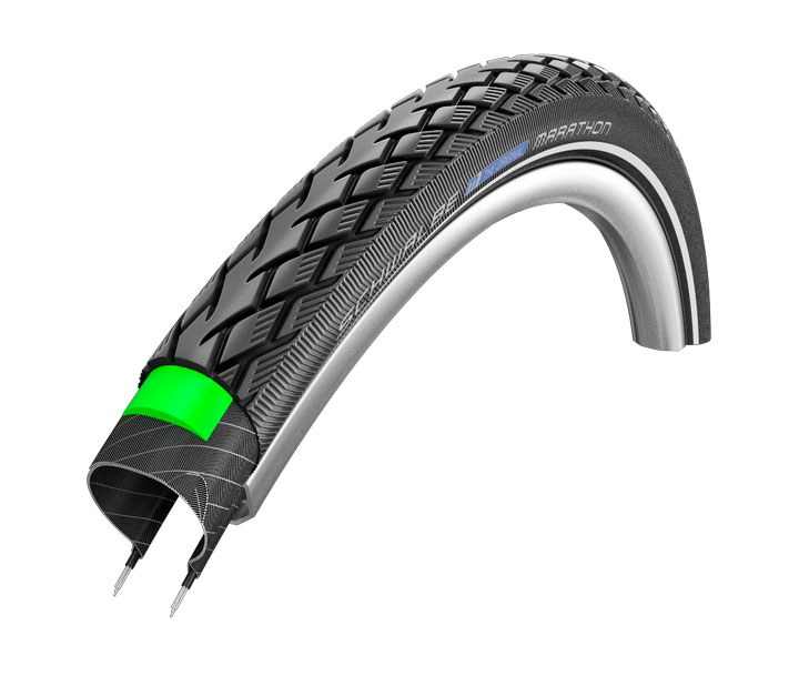 Покришка 700x23C (23-622) Schwalbe MARATHON G-Guard TwinSkin B/B + RT HS420 SpC, 67EPI фото 1