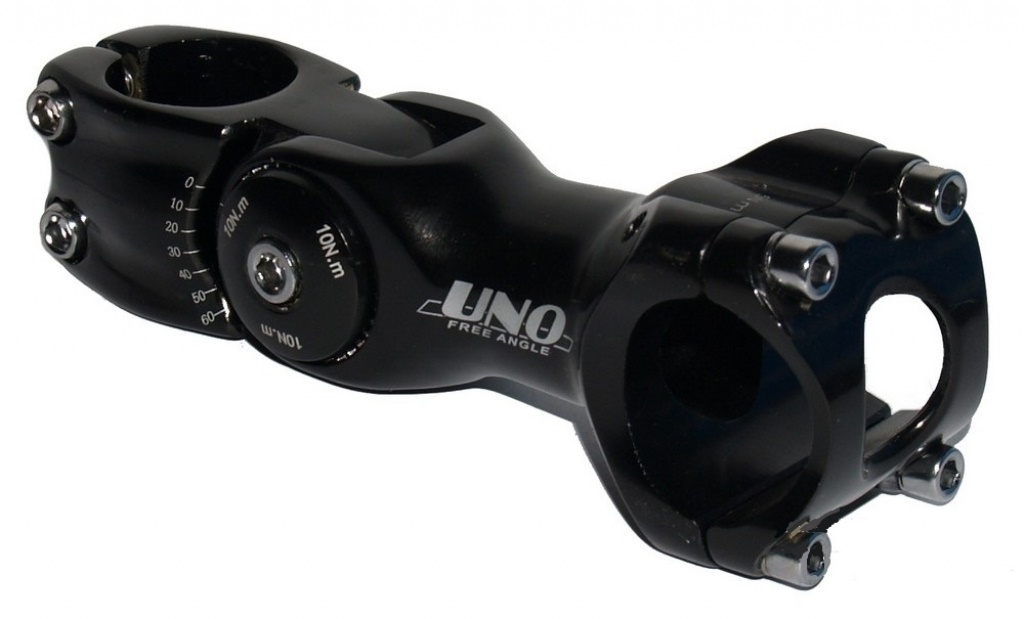 Винос керма MTB UNO AS-822 100мм алюмін 1-1/8 "чорний фото 