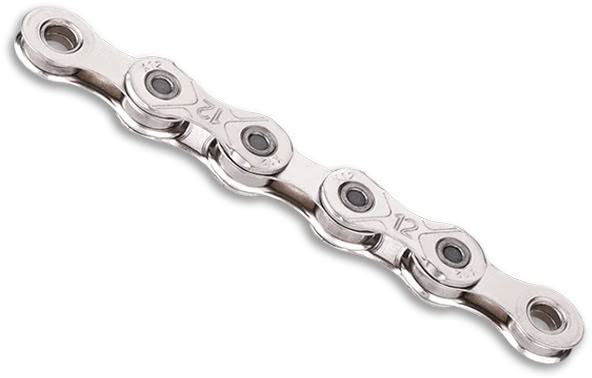 Ланцюг 126 л. 1/2"x11/128 KMC X12 NPNP Waxed Chain, silver/silver фото 
