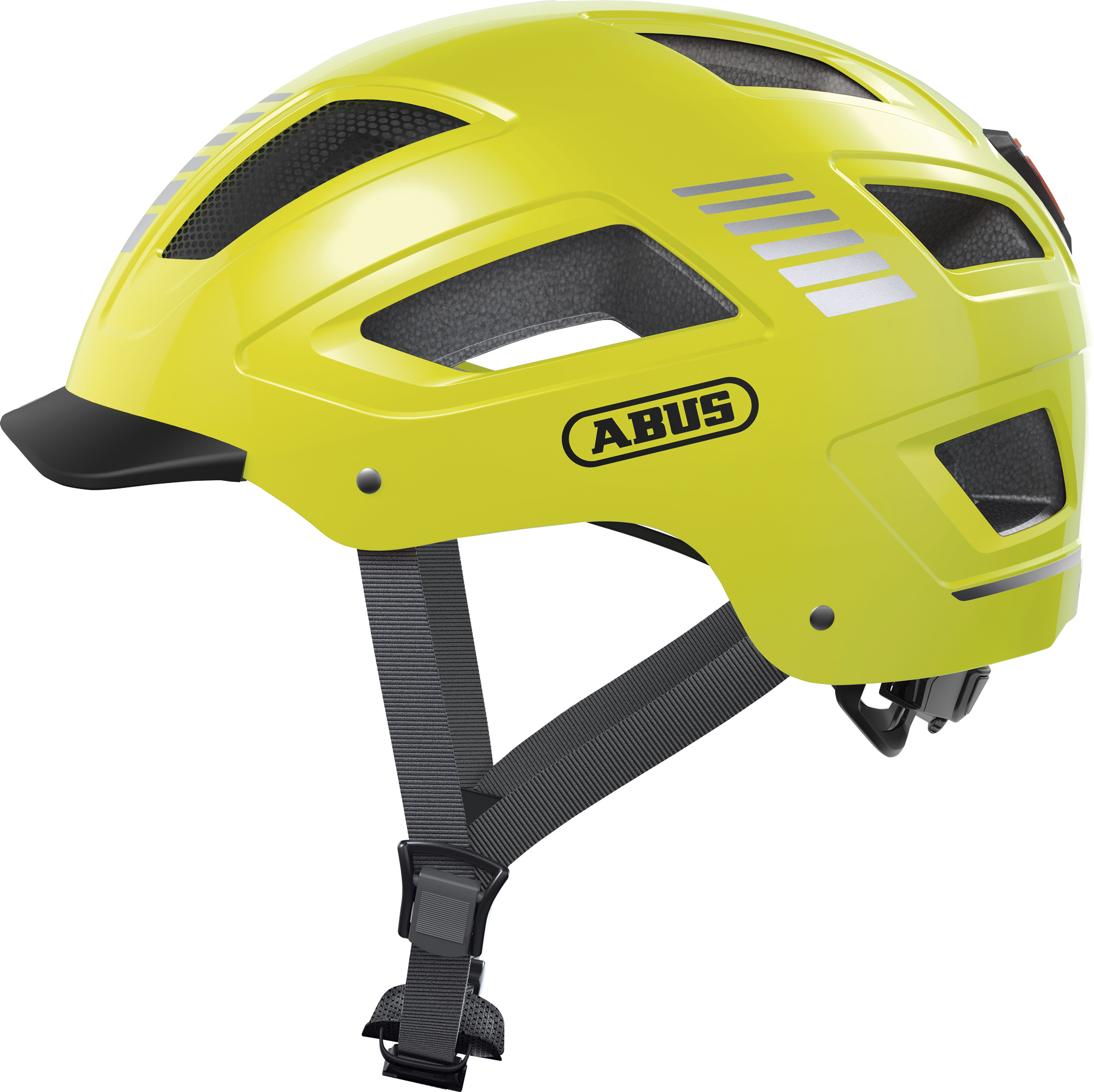 Шлем ABUS HYBAN 2.0, размер L (56-61 см), Signal Yellow, желтый фото 