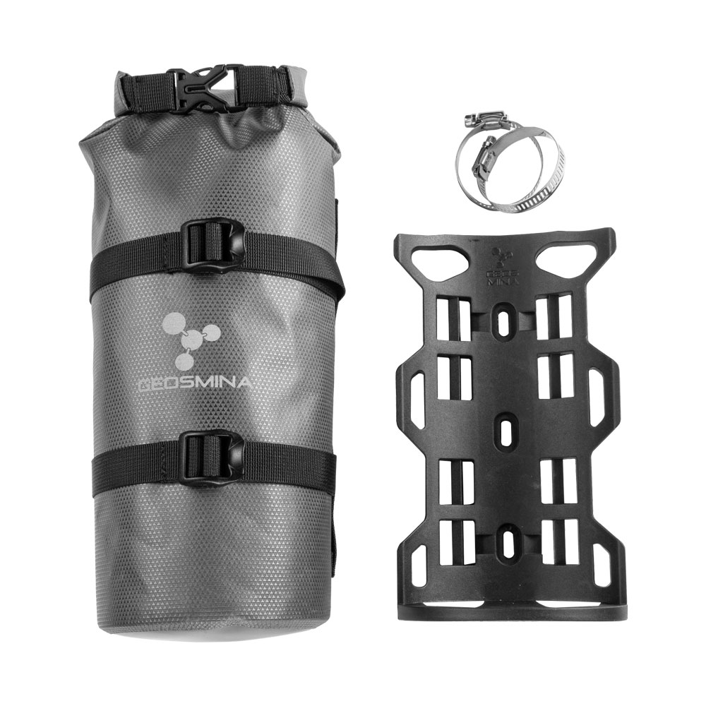 Сумка на вилку GEOSMINA Cargo Cage Bag (4L), 310г, серая фото 