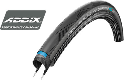 Покрышка 700x25C (25-622) Schwalbe DURANO DD Folding B/GR-SK HS464 DC, 67EPI EK фото 