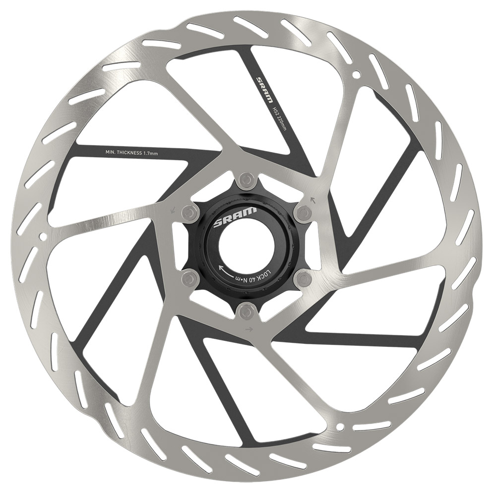 Ротор дискового тормоза Sram HS2 ROUNDED, 220 мм, CenterLock фото 