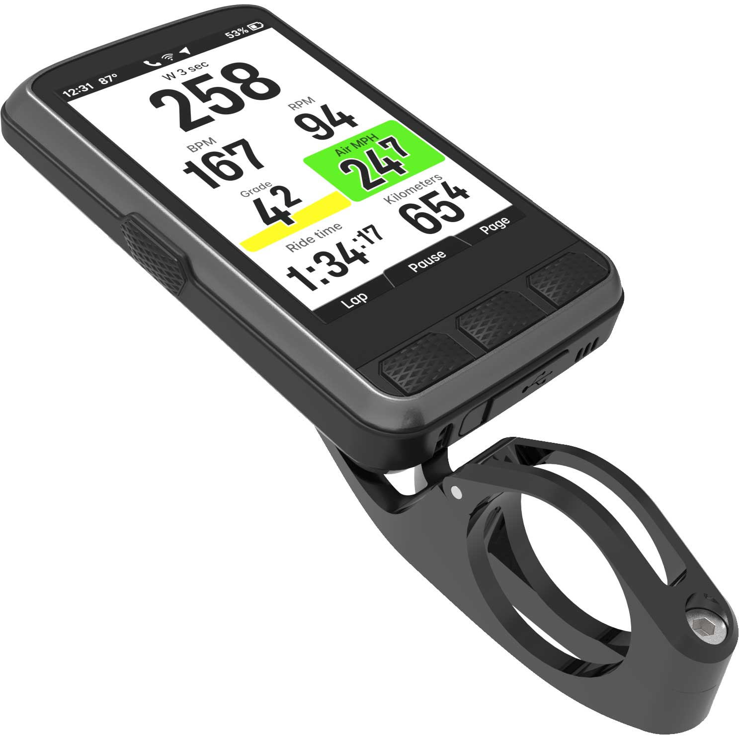 Велокомп'ютер Wahoo ELEMNT ACE GPS Cycling Computer - WFCC7 фото 4