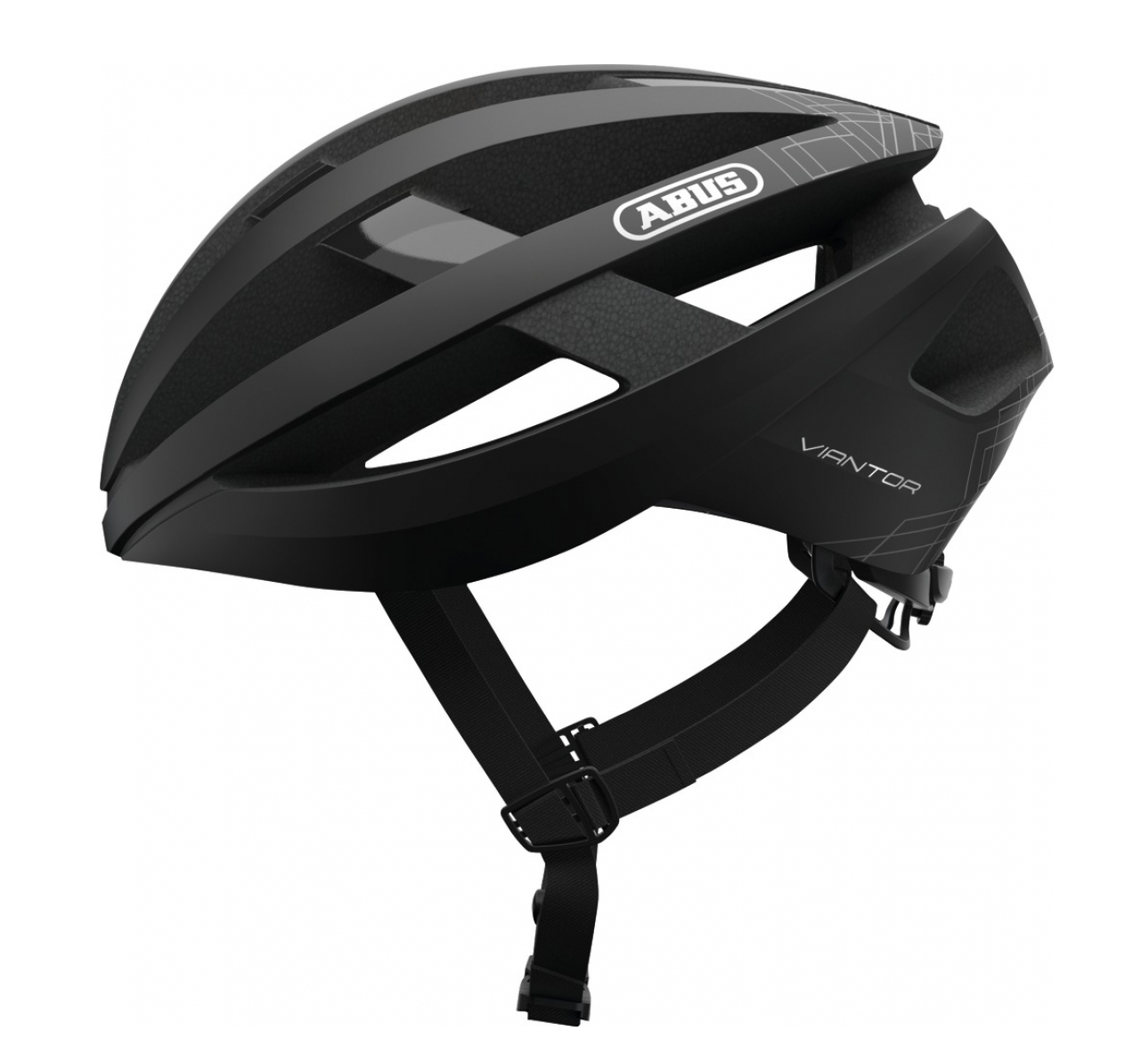 Шлем ABUS VIANTOR размер L (58-62 см), Velvet Black, черный фото 
