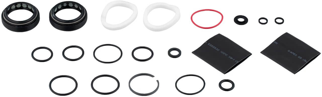 Ремкомплект (сервісний набір) RockShox 200 HOUR/1 YEAR SERVICE KIT (INCLUDES DUST SEALS, FOAM RINGS, O-RINGS SEALS) - 35 SILVER R/TK A1 (2021) фото 
