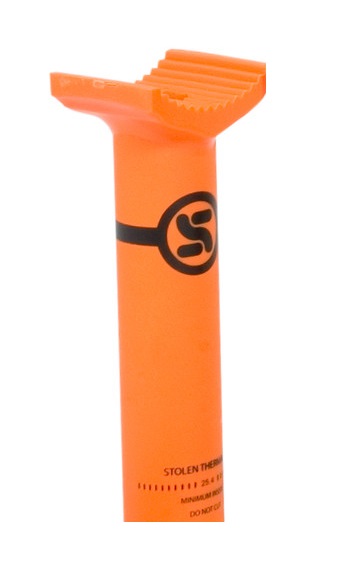 Підсідельна труба Stolen Thermalite x150 мм Neon Orange фото 