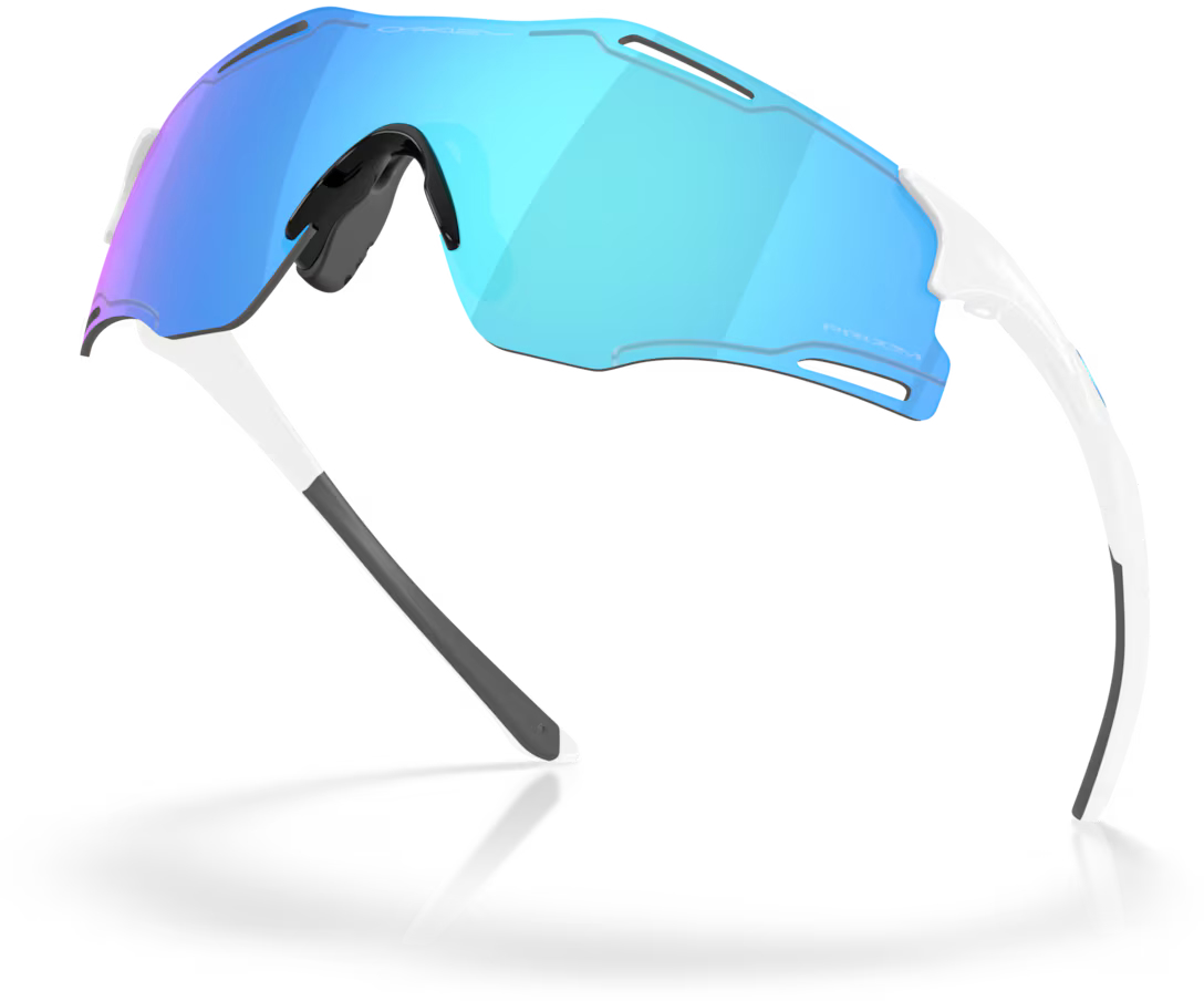 Очки Oakley CYBR ZERO Polished White / Prizm Sapphire фото 4