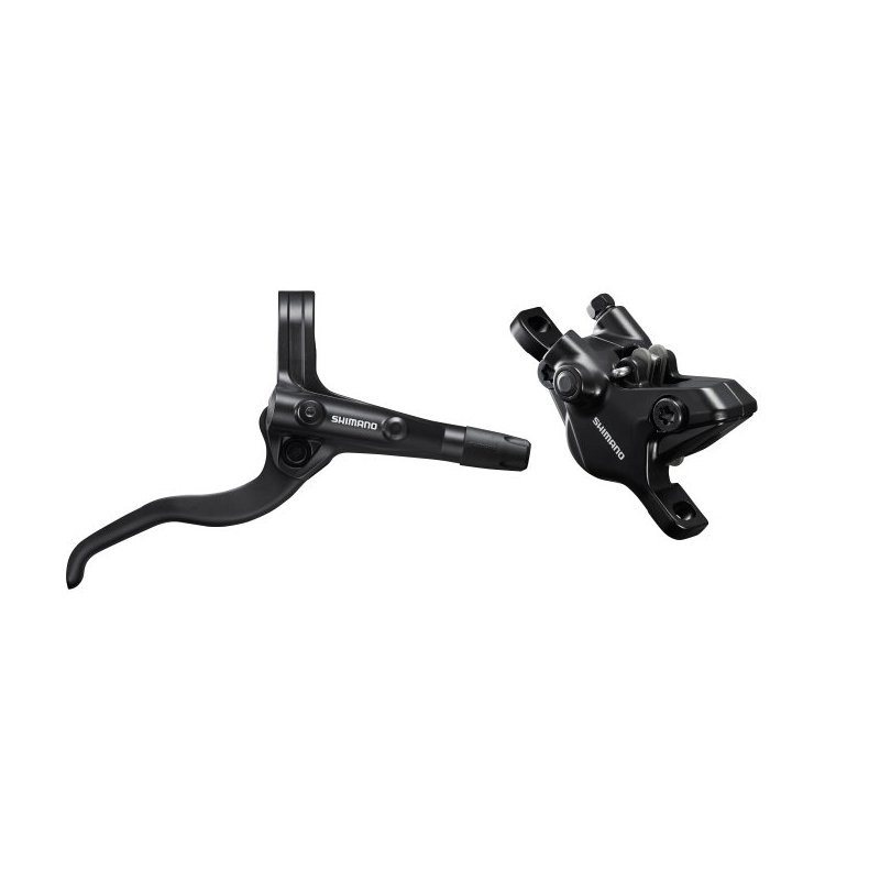 Тормоз дисковый гидравлический Shimano MT410-2 задний (правая ручка BL-MT401, калипер BR-MT410, J-kit гидролиния 1700мм) фото 