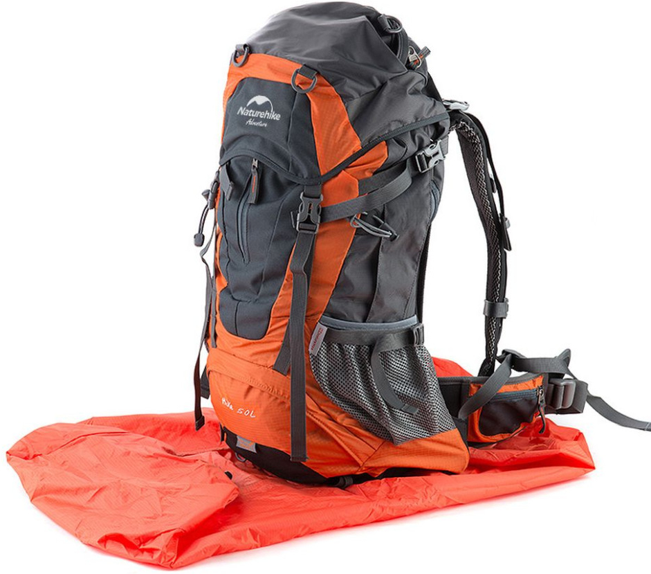 Чехол для рюкзака Naturehike NH15Y001-Z, размер M, 30-50 л, голубой фото 5