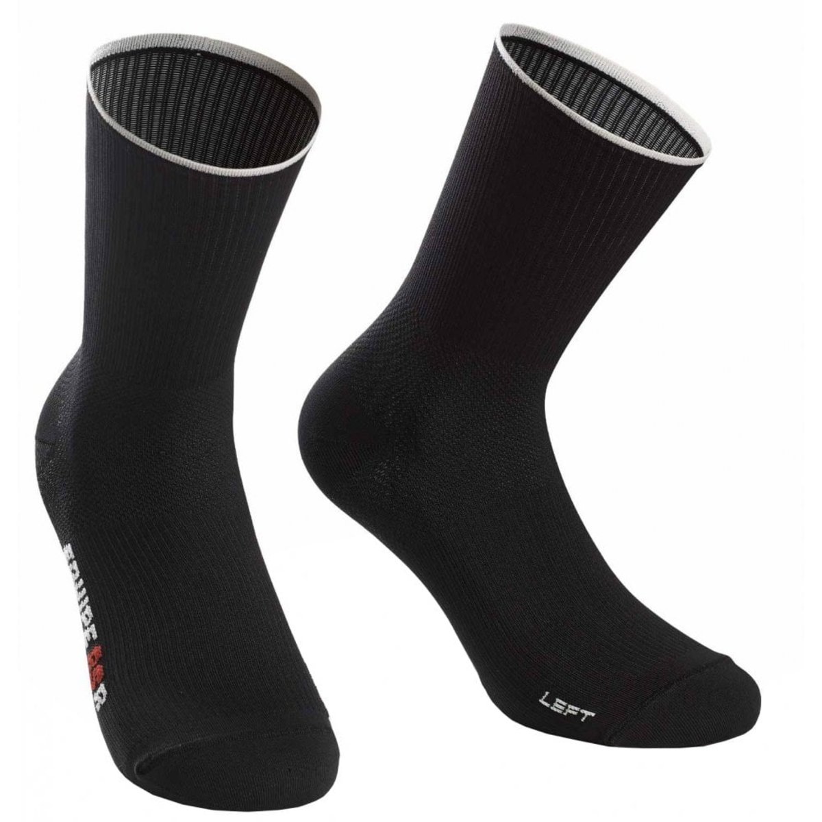 Носки ASSOS Equipe RSR Socks Black Series, черные 0/35-38 фото 