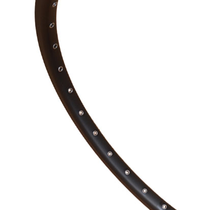 Обод 29" AlexRims DC17 32Н пистонированный, без наклеек, чёрный фото 