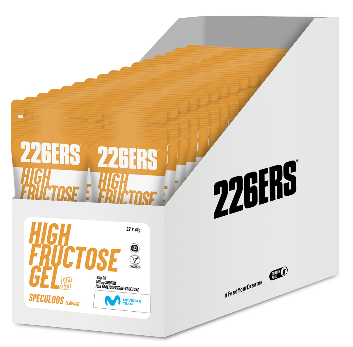 Гель 226ERS High Fructose XS 30г вуглеводів пряне печиво 44г 32шт/уп фото 
