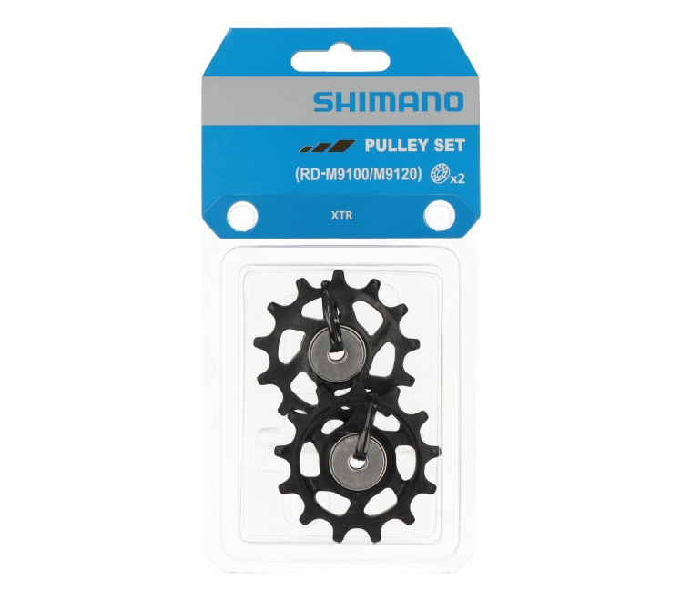 Ролики переключателя Shimano RD-M9100 XTR, 13T, 12-ск., комплект (верхний + нижний) фото 