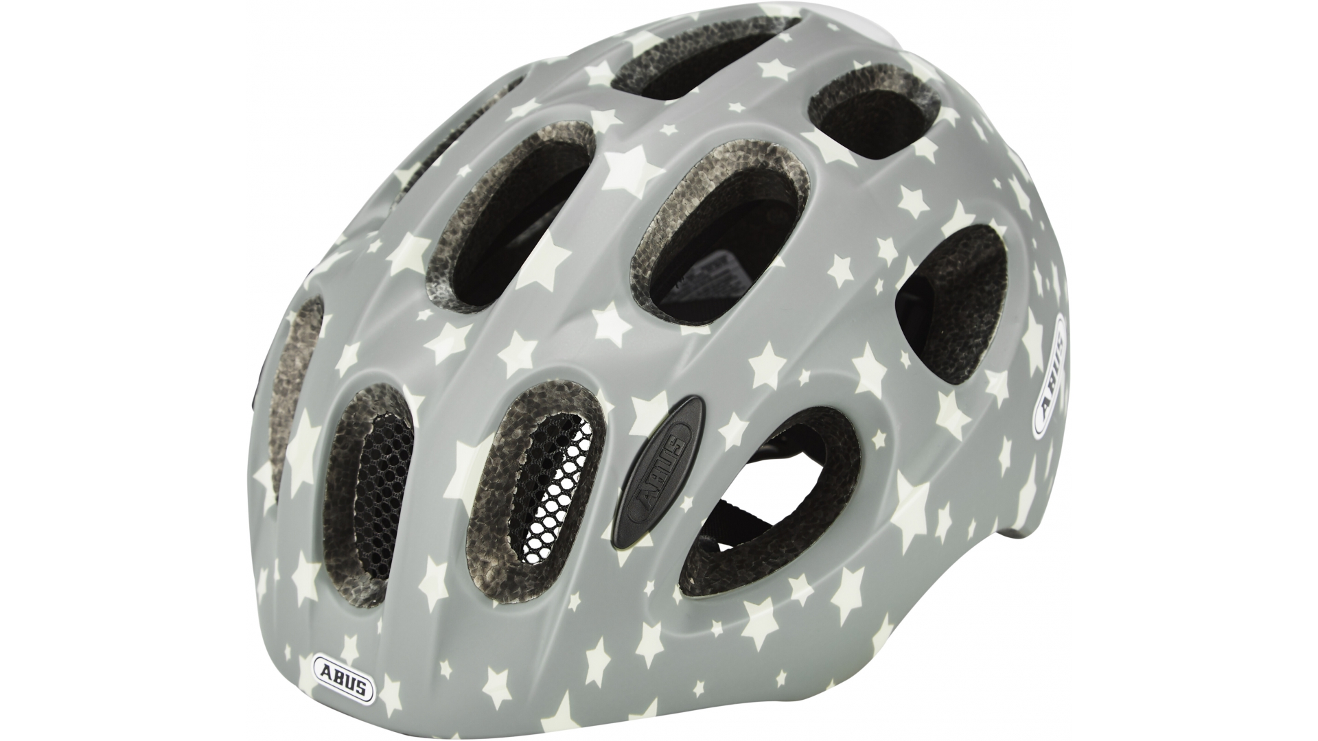 Велошолом дитячий ABUS YOUN-I 2.0 Grey Star S фото 