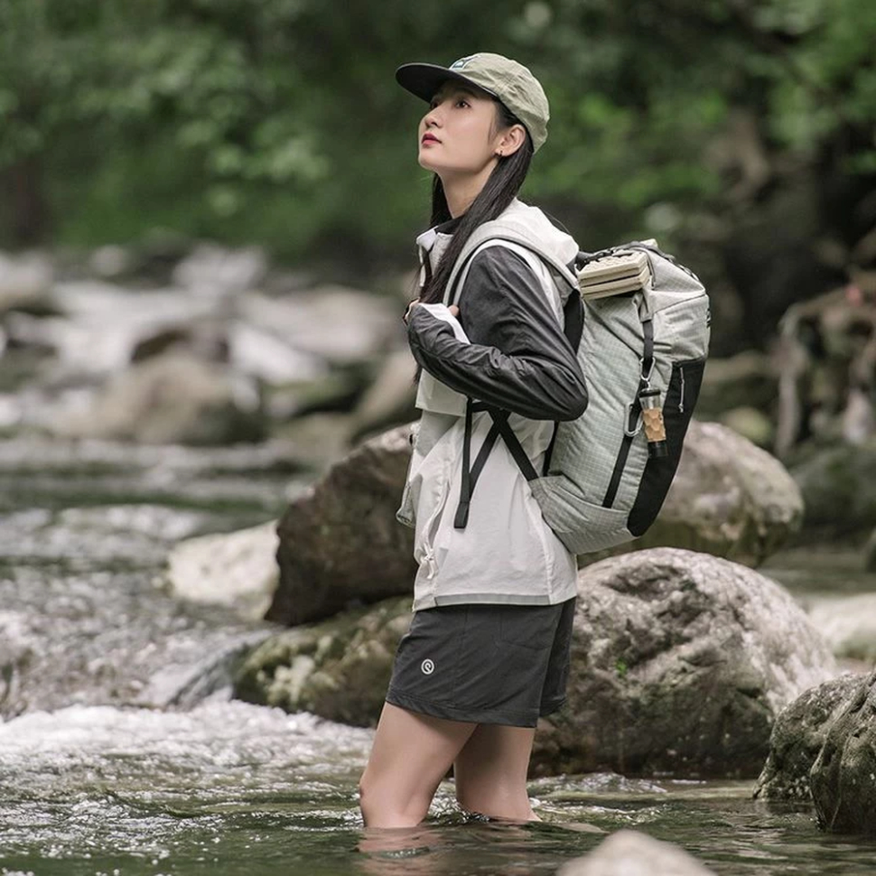 Рюкзак Naturehike NH20BB206, 20 л, графіт в клітинку фото 4