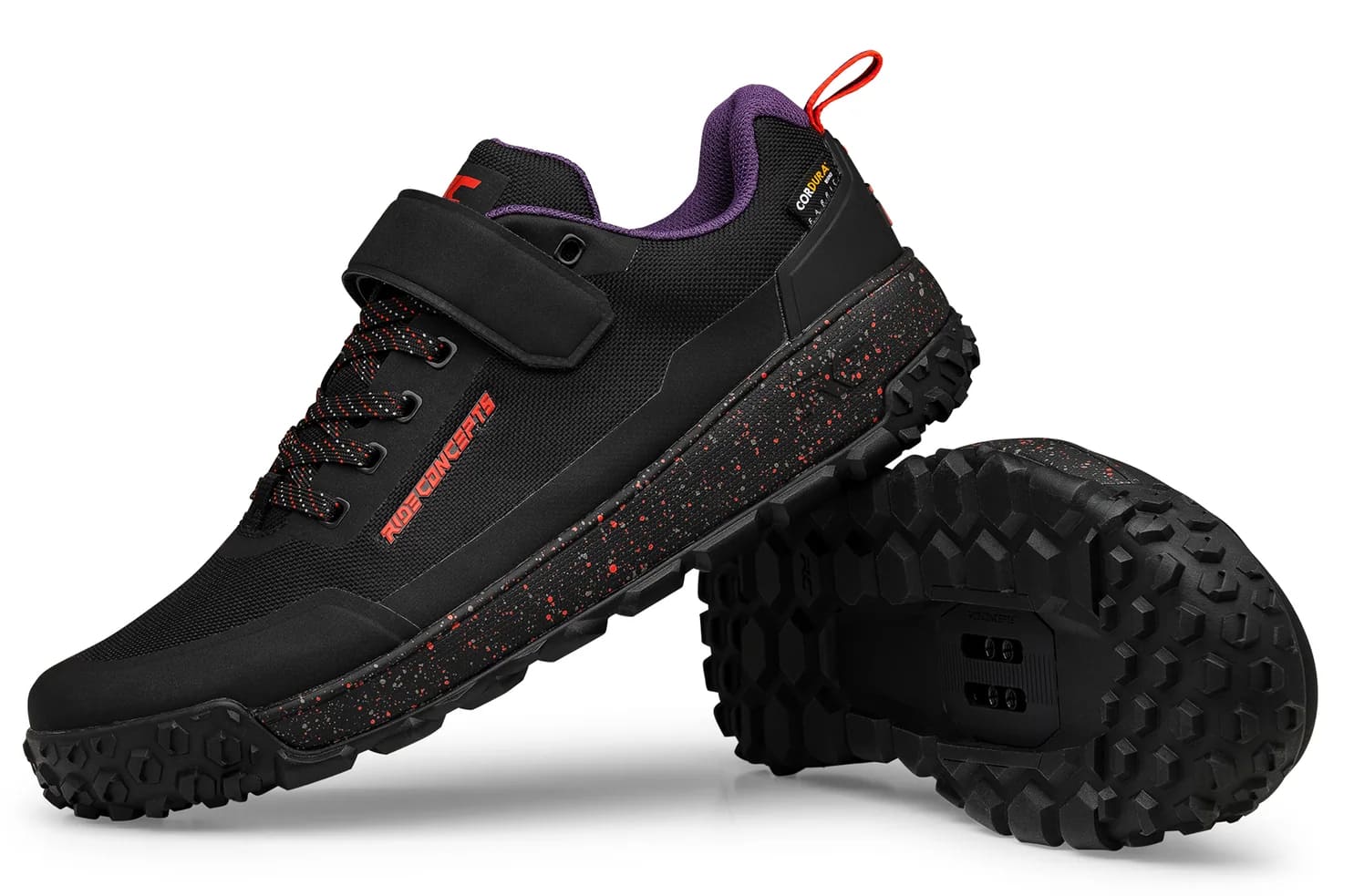 Обувь Ride Concepts TALLAC CLIP Men's Black/Red 7US (39,5EU) фото 3