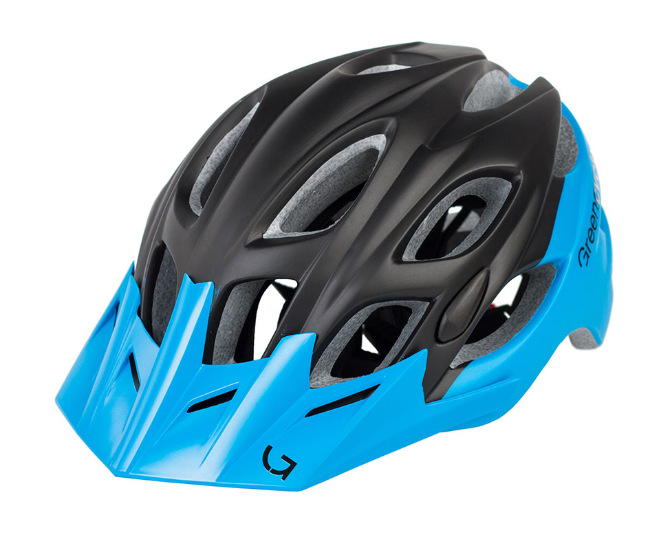 Шлем Green Cycle Enduro размер 54-58см черно-синий фото 1
