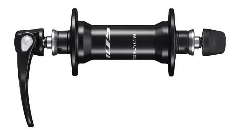 Втулка передня Shimano HB-R7000 105, 32отв, OLD 100мм, QR, чорна фото 