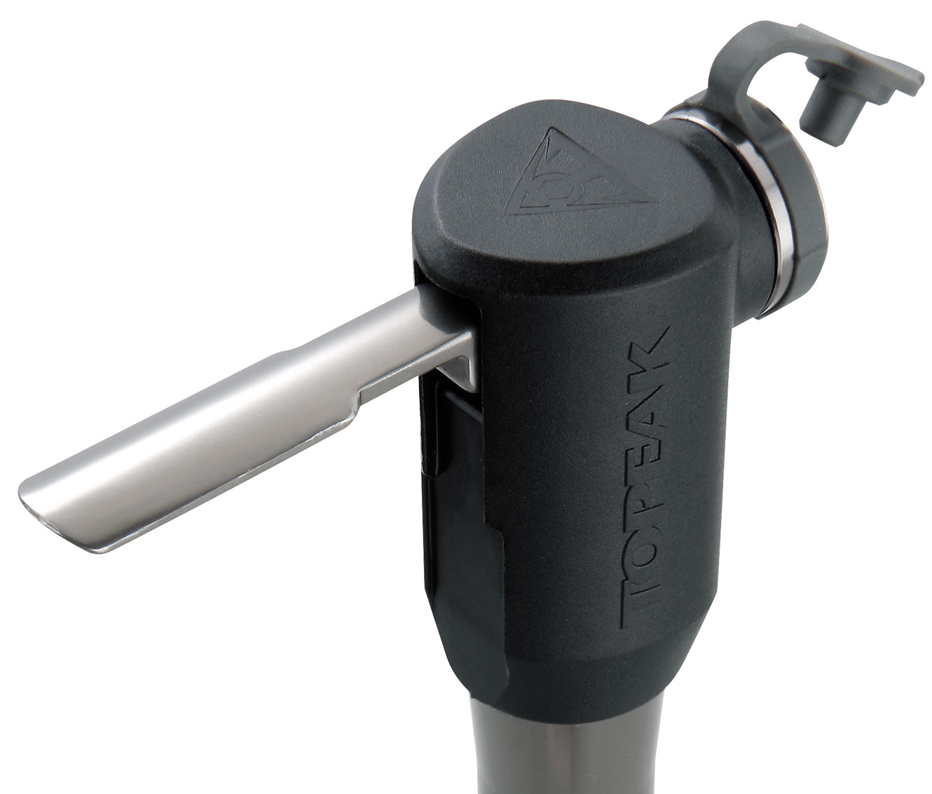 Мининасос Topeak POCKET ROCKET DX II, 160psi, серый фото 2