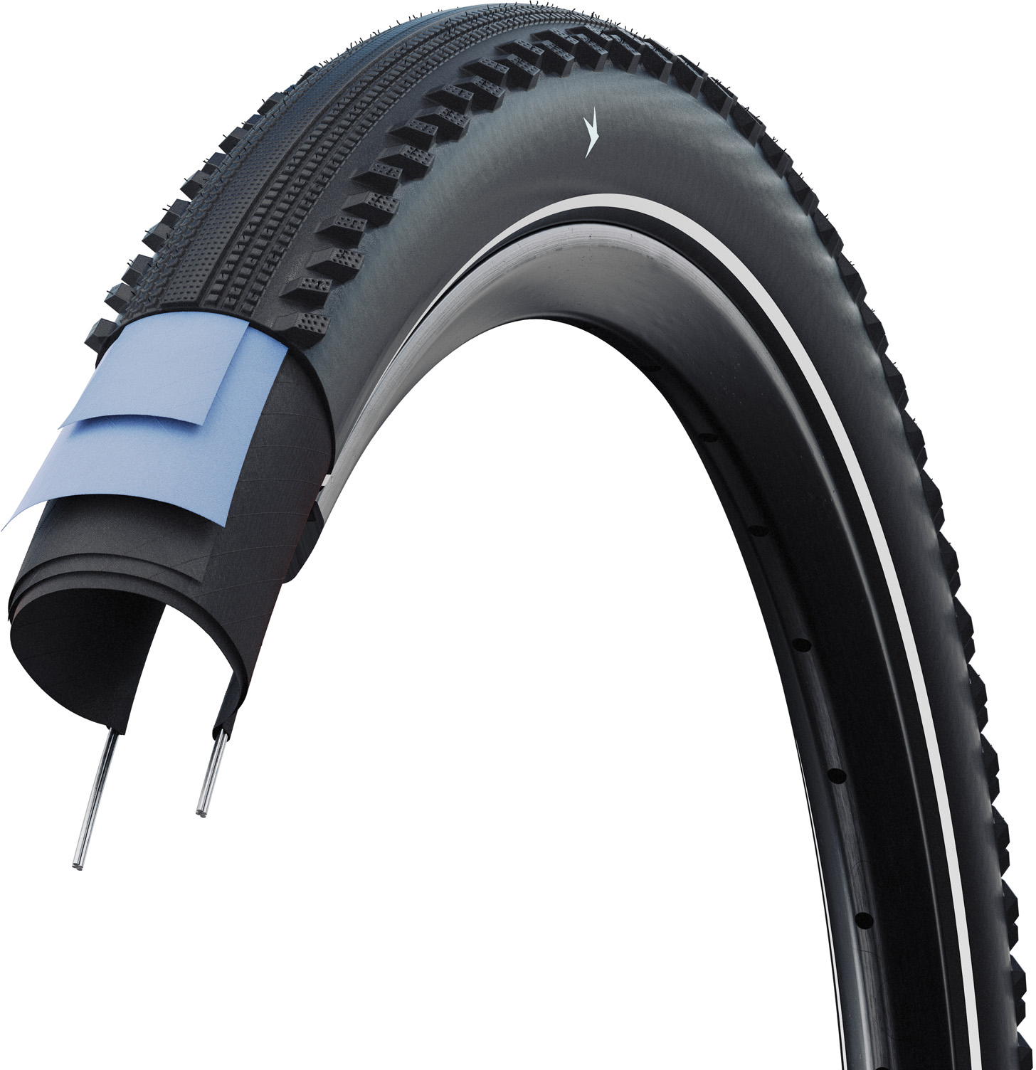 Покрышка 28x2.00 (50-622) Schwalbe MOTION HURRICANE RaceGuard B/B-SK+RT HS499 ADDIX 67EPI B фото 2